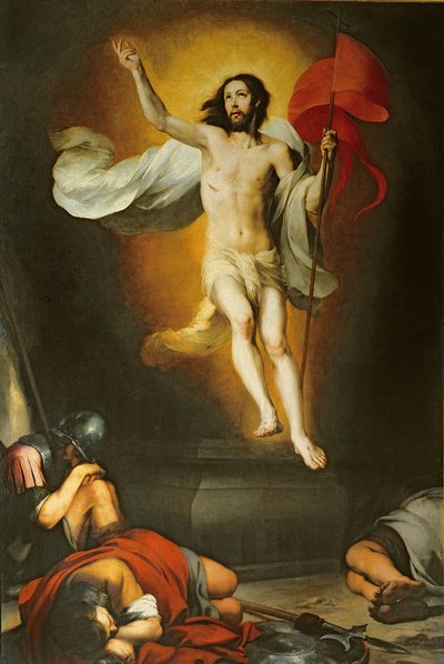 Die Auferstehung Christi, 17. Jahrhundert von Bartolomé Esteban Murillo